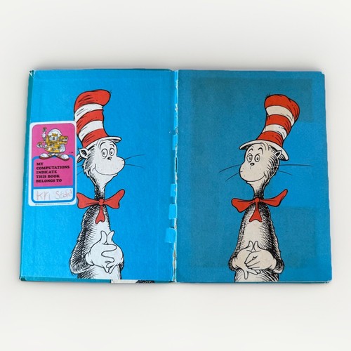 Vintage Dr. Seuss Lot 3 Books Cat in the Hat 1957 Hop on Pop ABC 1963 Beginner - Foto 3 di 19