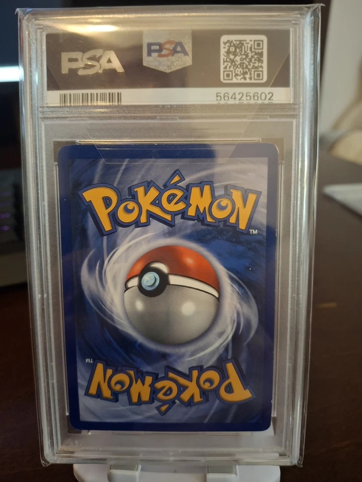 Hitmonchan 007/102 Base Set Holo PSA 6 Unlimited Edition Pokemon Card 1999 TCG - Image 2 of 2