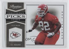 2012 Playoff Prestige Prestigious Picks Gold Dontari Poe #39 0c4