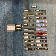 Lot of 25 Mixed Computer RAM Memory Desktop DIMM Laptop Untested Up To 2GB