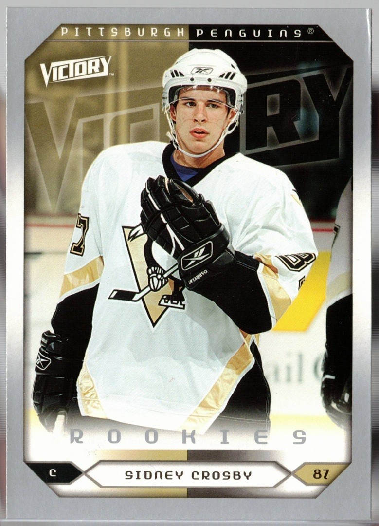 2005-06 Upper Deck Victory Hockey #285 Sidney Crosby Rookie Card RC Penguins