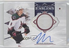 2023 Upper Deck Ultimate Collection Emblems Rookies Michael Kesselring Auto 0mf0