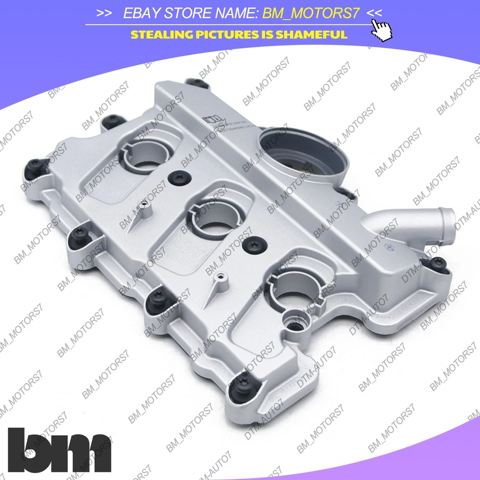 Tampa de válvula de cilindro OEM 1-3 cilindros. Para AUDI S4 S5 A5 A6 A7 A8 Q7 Q5 3.0 TFSI - Imagem 4 de 4