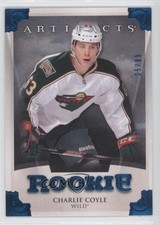 2013-14 Upper Deck Artifacts Rookies Sapphire 5/85 Charlie Coyle #157 0c3
