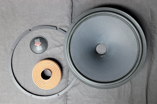 Cerwin Vega Stealth S-15D Genuine Factory Re-cone Kit 4 Ohms Dual VC