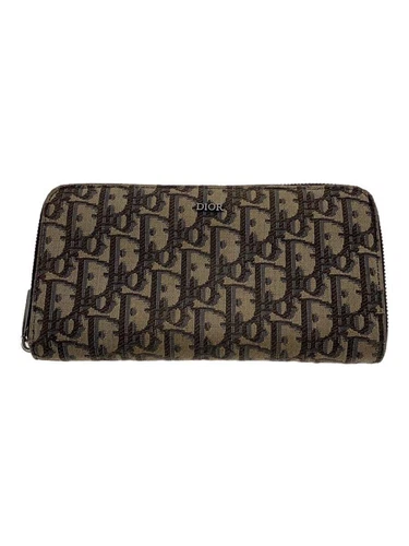 Portefeuille long homme Christian Dior beige motif complet occasion