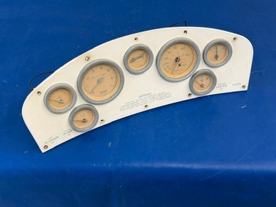 1992-1993 Chris Craft Concept Boat Gauges Dash SPEEDO TACH TEMP FUEL OIL VOLTS