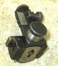 Winchester Model 43 Lyman 57a Receiver Sight Aperture Both Mounting Screws