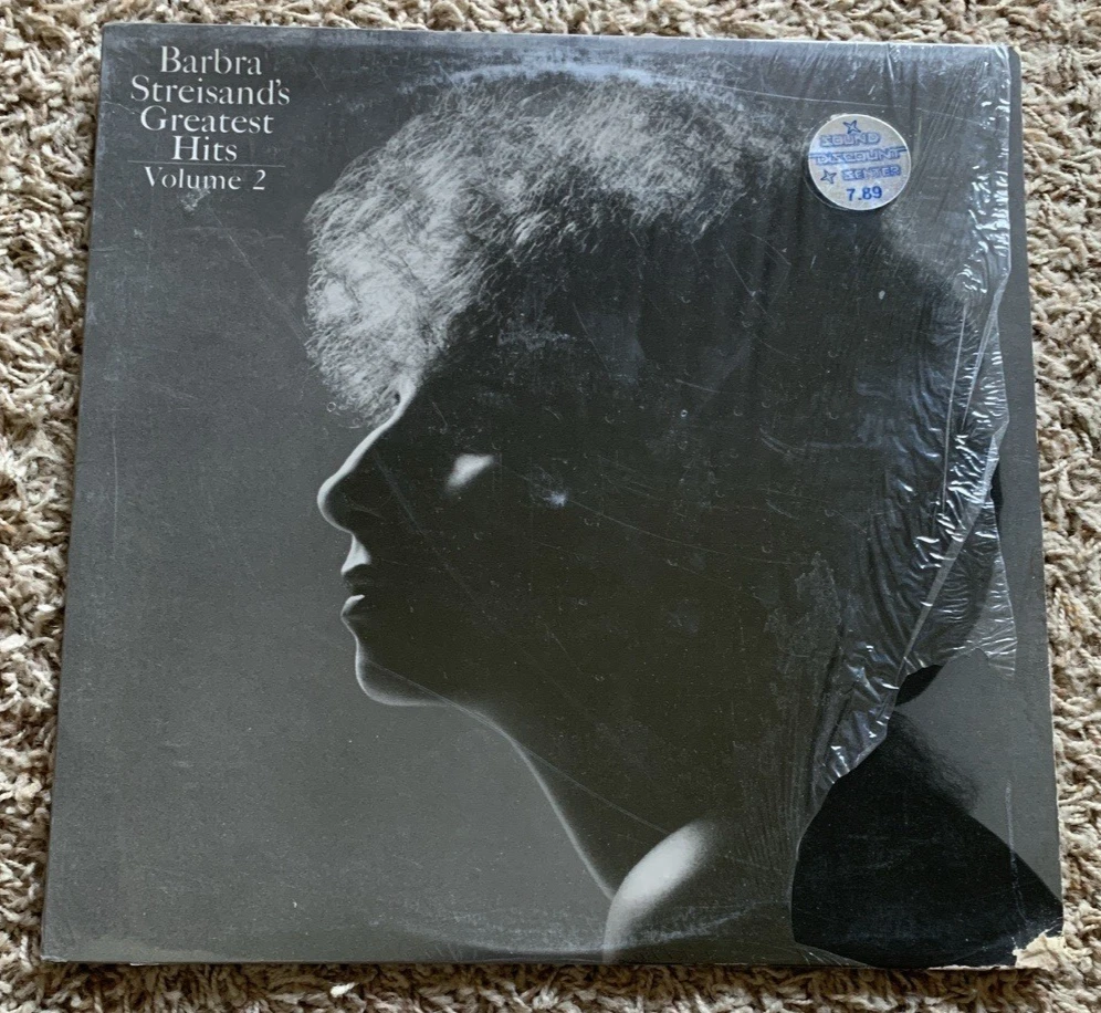 Barbra Streisand's Greatest Hits - Volume 2 Record Vinyl 12" LP Album 1978 VG