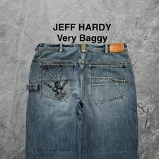 Baggy Sean John Carpenter Wide Leg Double Knee Jnco Style Skater Y2k Jeans 40x34