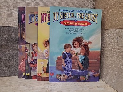 My Sister, The Ghost Linda Singleton Lot Of 4 Set Books 1-4