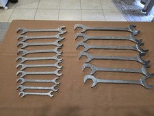 Mac Tools 16 Pc Sae 4-way Angle Head Open End Wrench Set Read Description