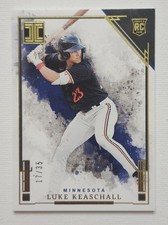 2025 Panini Impeccable Luke Keaschall /35 Minnesota Twins 