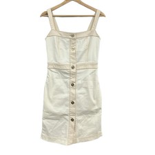 CHANEL P58021 Cream Women's Dress