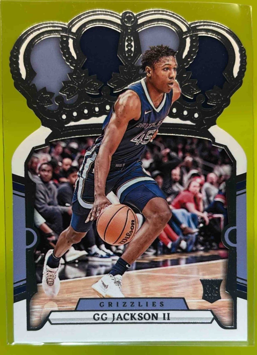 2023-24 Panini Crown Royale GG Jackson II Memphis Grizzlies #28 RC