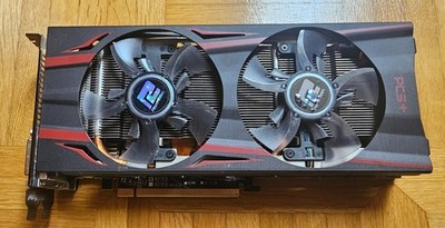 PowerColor AMD R9 270X 2GB GDDR5 VRAM Gaming Computer Grafikkarte PC GPU