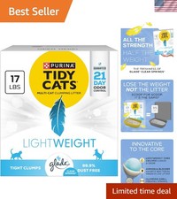 Purina LightWeight 17 lb Cat Litter with Glade Clear Springs - Easy Odor Control