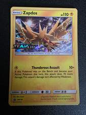 Zapdos SM159 TEAM UP Stamped Holo Black Star Promo English Pokemon NM