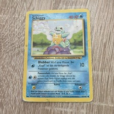 Pokémon Karte Schiggy 63/102 Basis Set • Base Set  Deutsch Pokemon Vintage TCG 