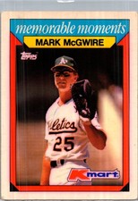 1988 Topps Kmart Memorable Moments #16 Mark McGwire