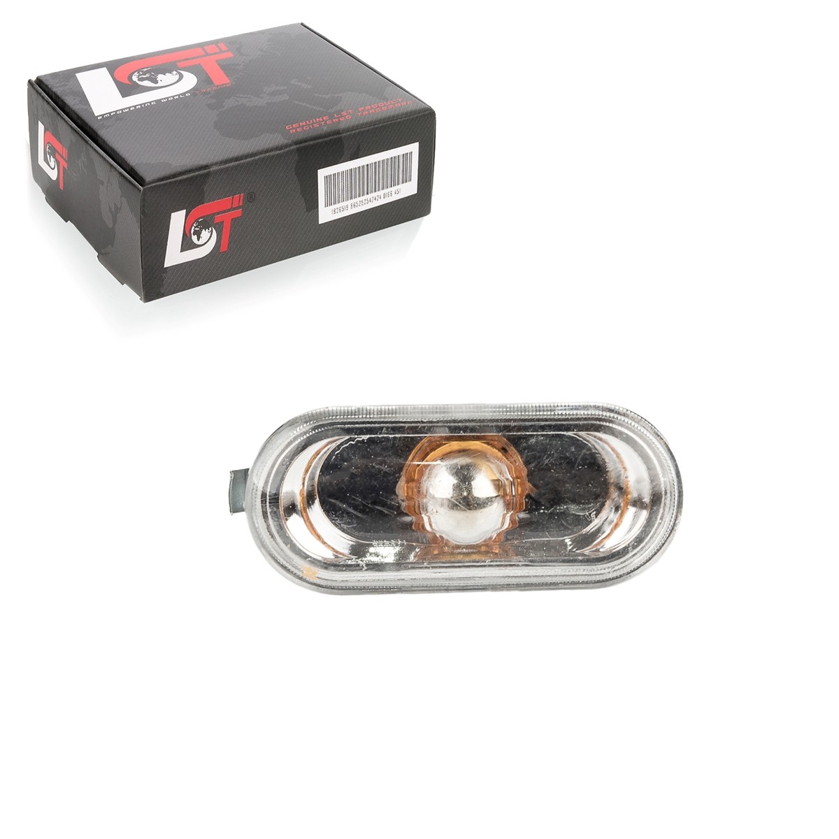 Indicator turn signal side glass clear left right for Ford Fiesta V 5 Fusion
