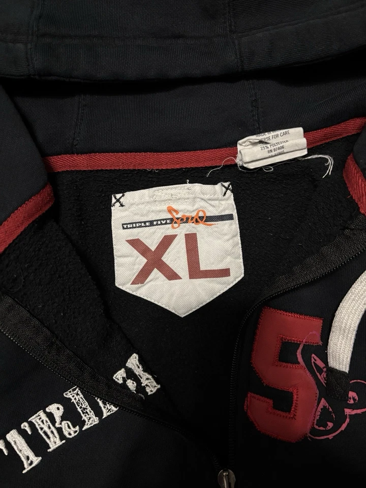 vintage triple 5 soul cremallera talla xl Foto 3 de 4