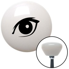 Black One Eye White Retro Shift Knob W M16x1.5 Insert Shifter Auto Manual Brody Black One Eye White Retro Shift Knob W M16x1.5 Insert Shifter Auto Manual Brody