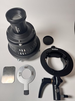 Ambitful AL16 LED Spot / Snoot + Godox S2 Bracket   Bowens Mount   Komplett-Set
