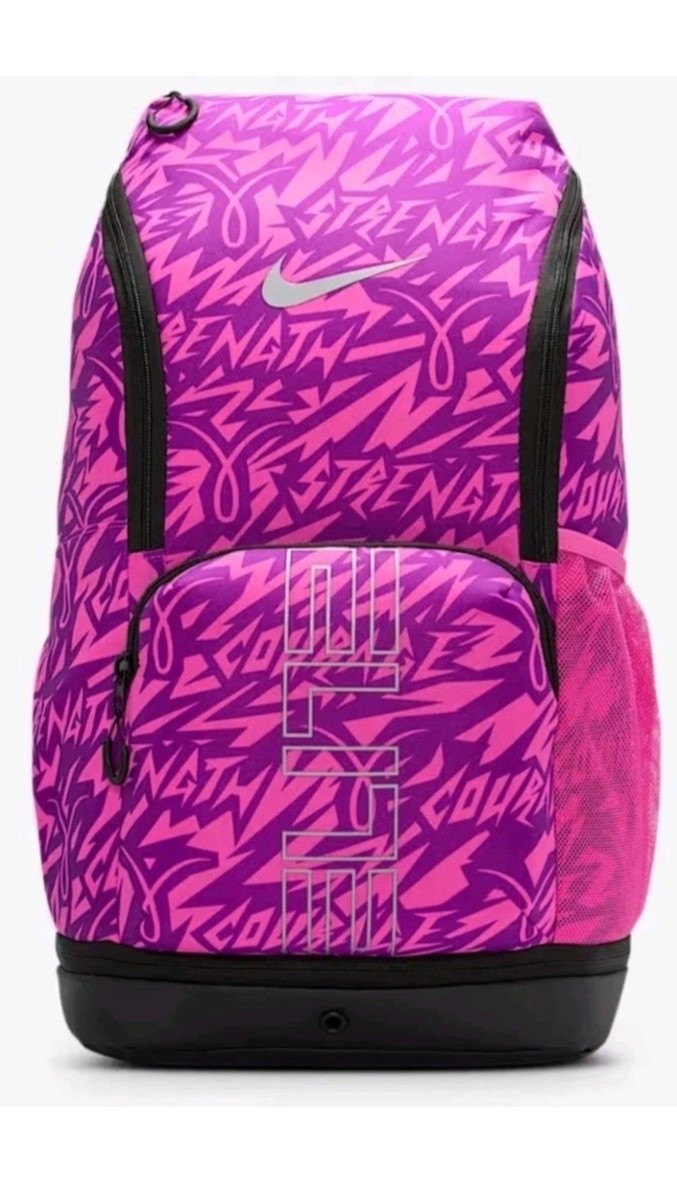 Nike Hoops Elite Backpack Kay Yow 2025 Pink SIlver Cancer 32L