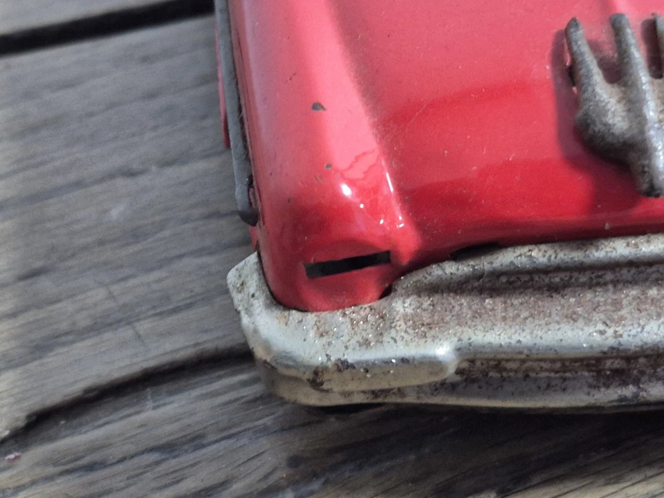 Jouet Ancien Filoguidé Voiture Américain (Ne Fonctionne Plus ) - Photo 3/4