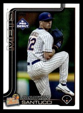 2025 Topps Pro Debut #PD-150 Jonathan Santucci Card St. Lucie Mets
