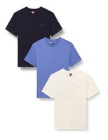 Tommy Jeans Herren TJM Xslim 3 Pack Tee EXT Dm0Dm21579 T-Shirt S/S, Multi