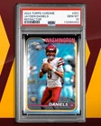 Jayden Daniels 2024 Topps Chrome Rookie Refractor! GEM MINT PSA 10!