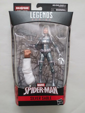 Marvel Legends Silver Sable Spiderman Series Kingpin BAF Wave 6  Action Figure