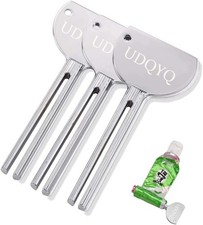 3 pieces tube squeezer, stainless steel tube squeezer, metal toothpaste squeeze