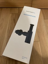 Bächlein Designsiphon, matt schwarz, neu in Originalverpackung 