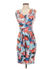 Simply Vera Vera Wang Women Blue Cocktail Dress XS