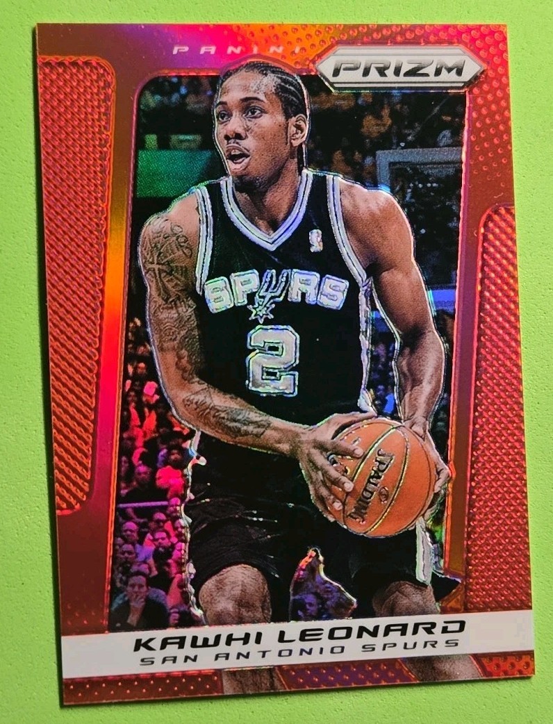 2013-14 Panini Prizm Target Red Prizm Kawhi Leonard #143 San Antonio Spurs
