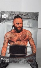 2021 Upper Deck AEW Spectrum - Malakai Black #37 Memorabilia (MEM, RC)