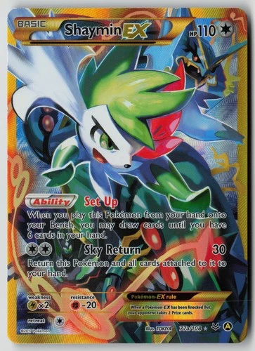 Pokemon TCG Alternate Art Promos #077a/108 Shaymin EX