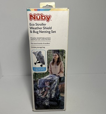 Eco Baby Stroller Weather Shield and Bug Netting Set -NEW