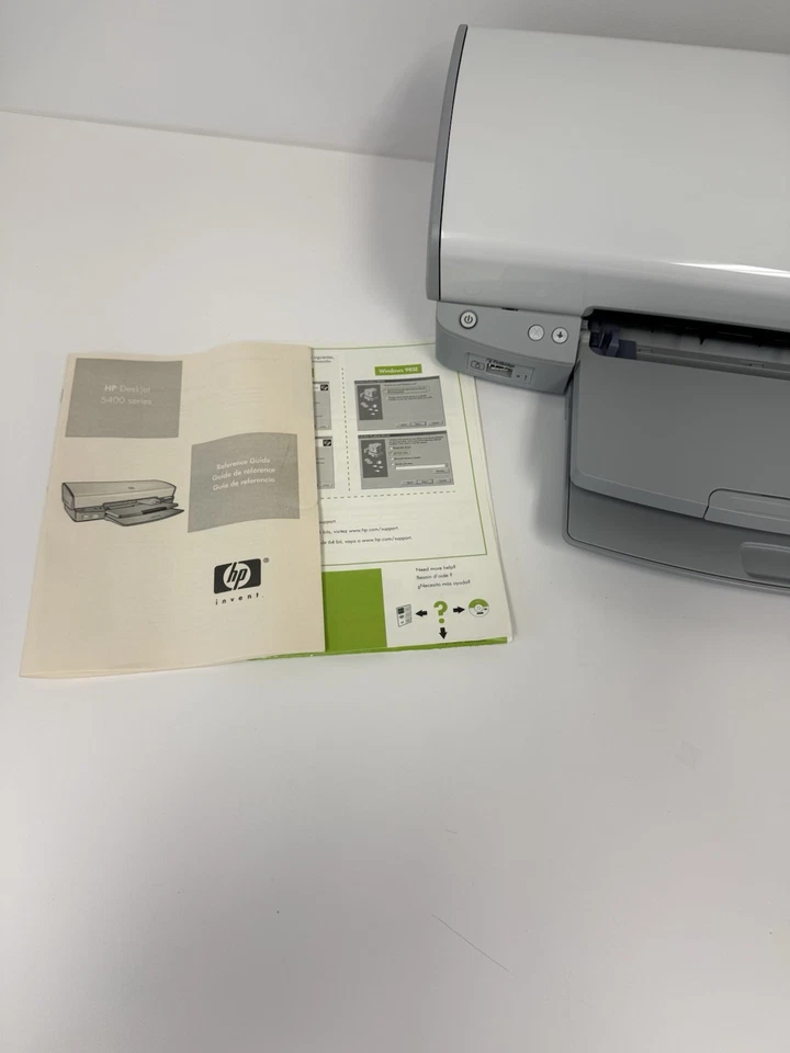 HP Deskjet 5440 Photo Printer Tested W/ Power Supply Low Usage - Image 4 of 4
