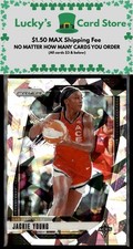2024 Panini Prizm WNBA #1 Jackie Young Silver Ice Prizms