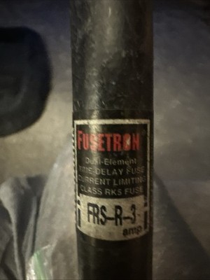 LOT Of 6 Fusetron FRS-R-3