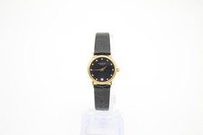 F Vintage Ladies Raymond Weil 18KGold Plated 9923 Quartz Working Wristwatch