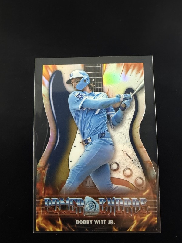 2026 Bowman Bobby Witt Jr. Power Chords Chrome #PC-13 Royals
