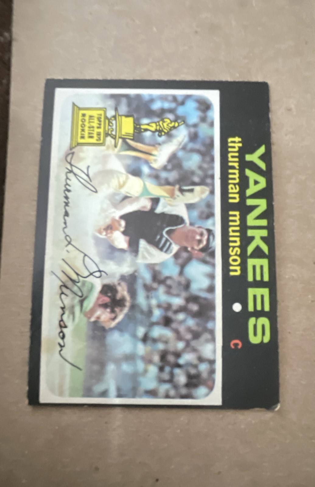 1971 Topps - Thurman Munson #5