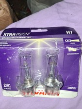 Sylvania Xtravision H7 55w Halogen Headlight Bulbs Low Beam 2 Pack New