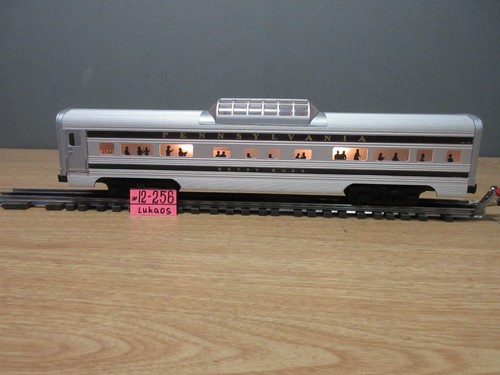 MTH PENNSYLVANIA "BETSY ROSS" COCHE CÚPULA DE PASAJEROS DE ALUMINIO #2542 | Zustand: New