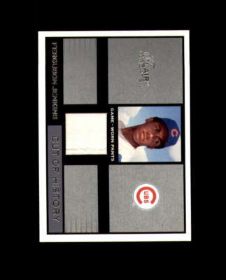 Fergie Jenkins 2003 Flair Cut of History White Cubs